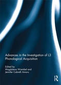Cover: Advances in the Investigation of L3 Phonological Acquisition - Routledge