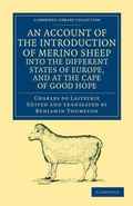 Cover: An Account of the Introduction of Merino Sheep into the Different States of Europe, and at the Cape of Good Hope - Cambridge University Press