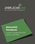 Cover: ZeticaUXO Handbook: A guide to dealing with UXO during construction - Independent Publishing Network