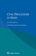 Cover: Civil Procedure in Spain - Kluwer Law International
