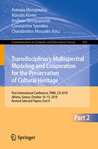 Abbildung von: Transdisciplinary Multispectral Modeling and Cooperation for the Preservation of Cultural Heritage - Springer