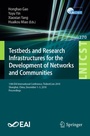 Cover: Testbeds and Research Infrastructures for the Development of Networks and Communities - Springer