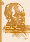 Cover: Georg Simmel's Concluding Thoughts - Palgrave Macmillan
