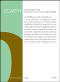 Cover: ZGMTH - Zeitschrift der Gesellschaft f&uuml;r Musiktheorie - Georg Olms Verlag