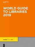 Cover: World Guide to Libraries / World Guide to Libraries 2019 - De Gruyter Saur