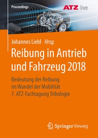 Abbildung von: Reibung in Antrieb und Fahrzeug 2018 - Springer Vieweg