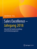 Cover: Sales Excellence - Jahrgang 2018 - Springer Gabler