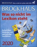 Cover: Brockhaus Was so nicht im Lexikon steht Kalender 2020 - Harenberg
