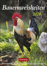 Abbildung von: Bauernweisheiten Kalender 2020 - Harenberg