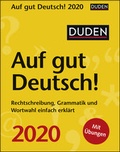 Cover: Duden Auf gut Deutsch! Kalender 2020 - Harenberg