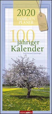 Abbildung von: 100jähriger Kalender Familienplaner Kalender 2020 - Weingarten