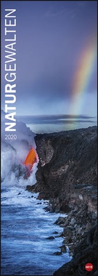 Bild vergrößern Bild: Naturgewalten Vertical Kalender 2020 - Heye