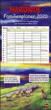 Cover: Marunde Familienplaner Kalender 2020 - Heye