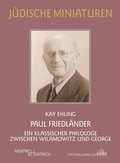 Cover: Paul Friedl&auml;nder - Hentrich und Hentrich Verlag Berlin