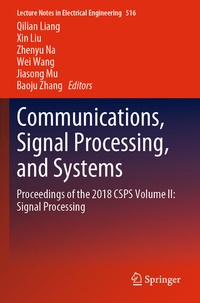 Abbildung von: Communications, Signal Processing, and Systems - Springer