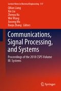 Cover: Communications, Signal Processing, and Systems - Springer