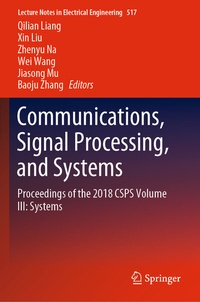 Abbildung von: Communications, Signal Processing, and Systems - Springer