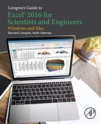 Enlarge image Cover: Liengme's Guide to Excel 2016 for Scientists and Engineers - Academic Press