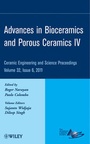 Cover: Advances in Bioceramics and Porous Ceramics IV, Volume 32, Issue 6 - Wiley