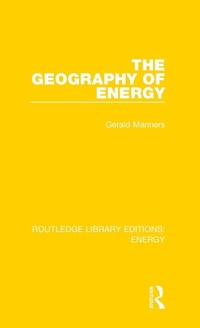 Enlarge image Cover: The Geography of Energy - Routledge