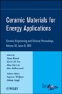 Cover: Ceramic Materials for Energy Applications, Volume 32, Issue 9 - Wiley