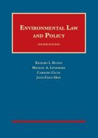 Abbildung von: Environmental Law and Policy - West Academic Press