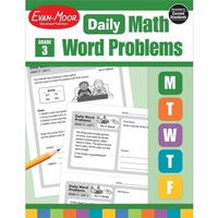 Enlarge image Cover: Daily Word Problems Math, Grade 3 Teacher Edition - Evan-Moor Educational Publishers