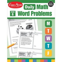 Enlarge image Cover: Daily Word Problems Math, Grade 6 Teacher Edition - Evan-Moor Educational Publishers