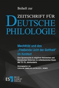 Cover: Mechthild und das "Flie&szlig;ende Licht der Gottheit" im Kontext - Erich Schmidt Verlag