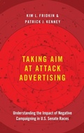 Cover: Taking Aim at Attack Advertising - Oxford University Press Inc