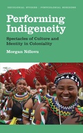 Cover: Performing Indigeneity - Pluto Press