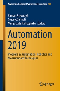 Enlarge image Cover: Automation 2019 - Springer