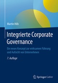 Cover: Integrierte Corporate Governance - Springer Gabler