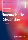 Cover: Internationale Steuerlehre - Springer Gabler