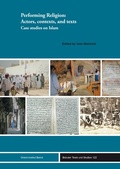 Cover: Performing Religion: Actors, contexts, and texts - Ergon