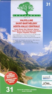 Abbildung von: Valpelline - Saint-Barthelemy - Aosta-Valle centrale: 31 - Fraternali Editore