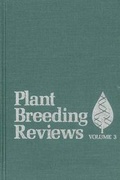 Cover: Plant Breeding Reviews V3 - Wiley