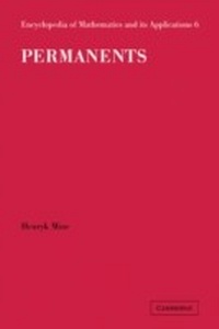 Abbildung von: Permanents - Cambridge University Press
