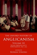 Cover: The Oxford History of Anglicanism, Volume III - Oxford University Press