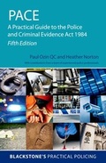 Bild: PACE: A Practical Guide to the Police and Criminal Evidence Act 1984 - Oxford University Press