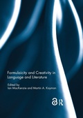 Cover: Formulaicity and Creativity in Language and Literature - Routledge