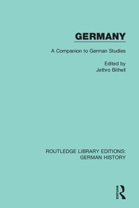 Enlarge image Cover: Germany - Routledge