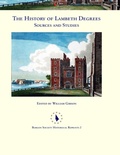 Cover: The History of Lambeth Degrees - Burgon Society