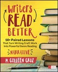 Cover: Writers Read Better: Narrative - Corwin Press Inc