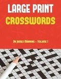 Cover: Large Print Crosswords - Coloring Pages