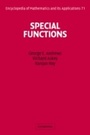 Cover: Special Functions - Cambridge University Press