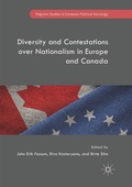 Cover: Diversity and Contestations over Nationalism in Europe and Canada - Palgrave Macmillan