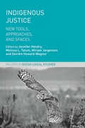 Cover: Indigenous Justice - Palgrave Macmillan