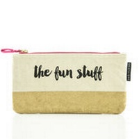 Abbildung von: Zip Pouch: The Fun Stuff - Modischer Reißverschlussbeutel - Brown Trout-Auslieferer Flechsig