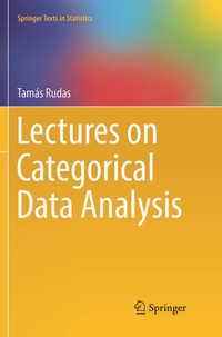 Enlarge image Cover: Lectures on Categorical Data Analysis - Springer